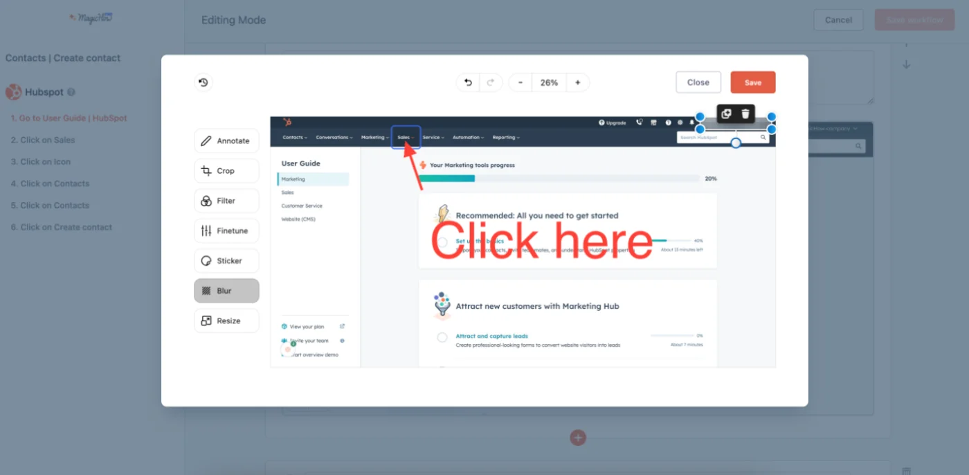 MagicHow SOP annotation