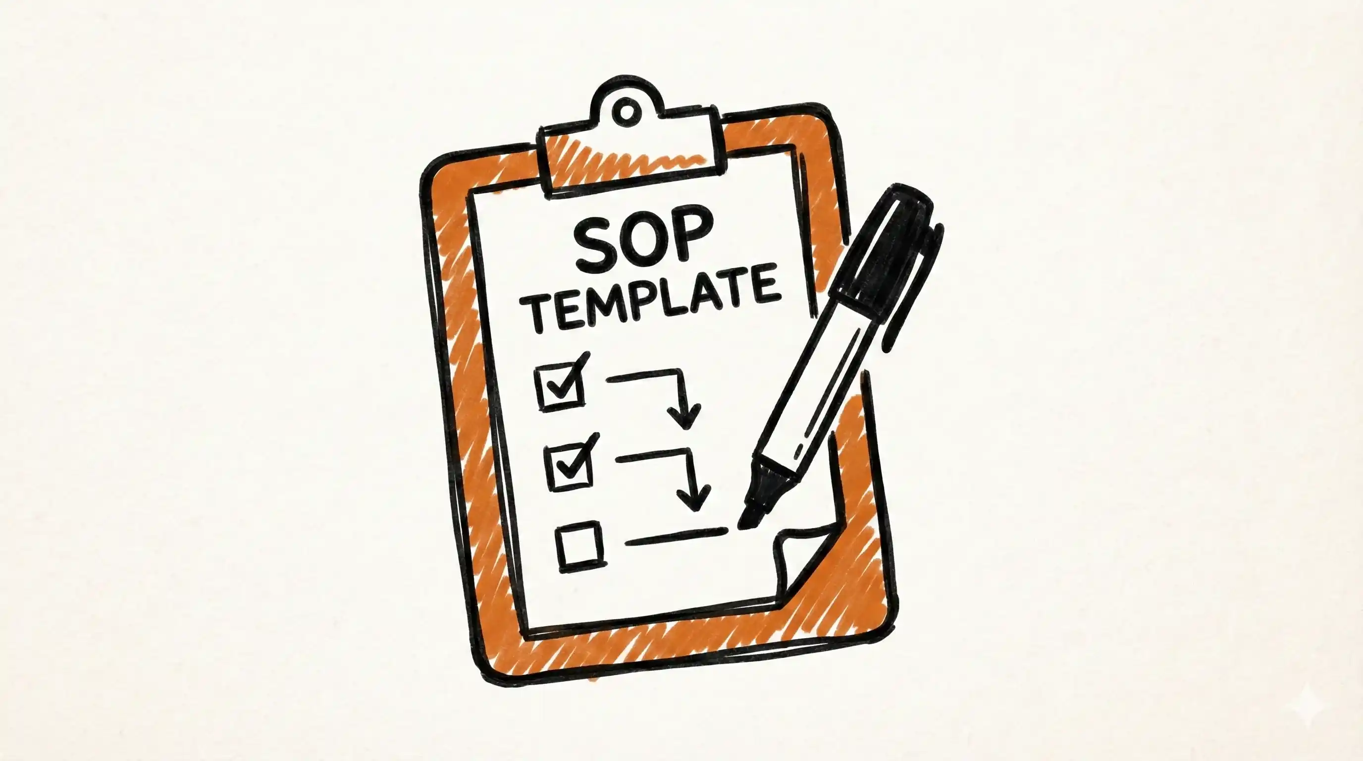 FREE Universal SOP Template (And How to Write Your Own) thumbnail