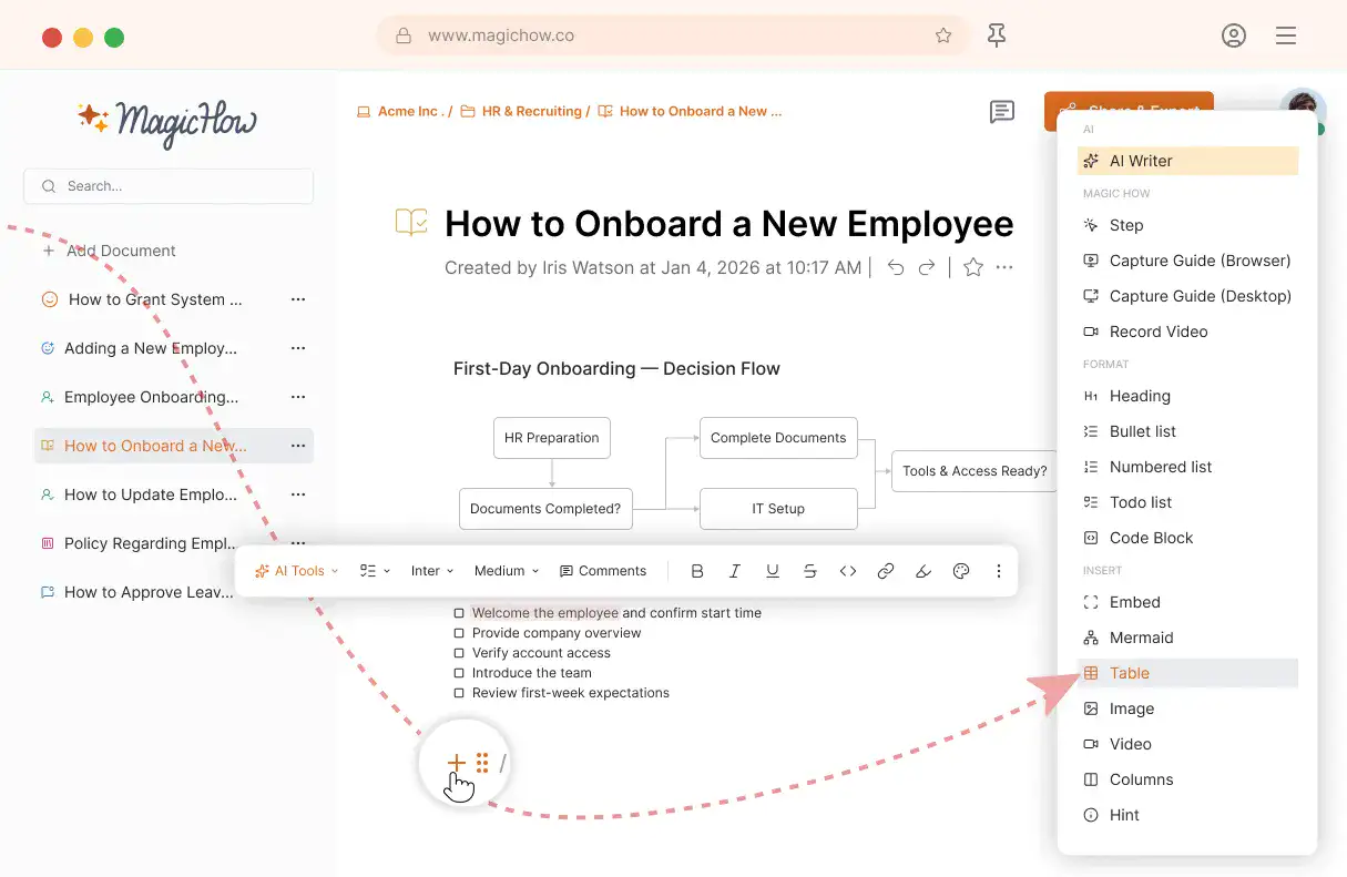 Advanced Guide Editor